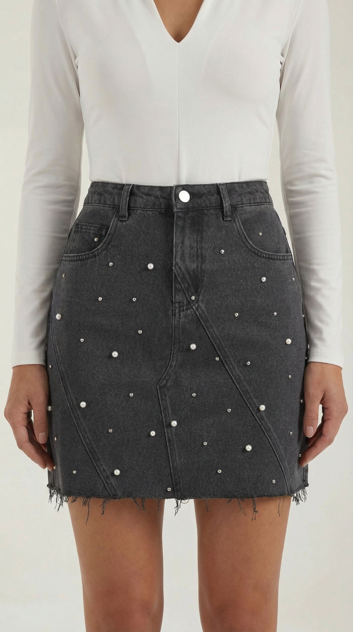 Kaia Denim Skirt