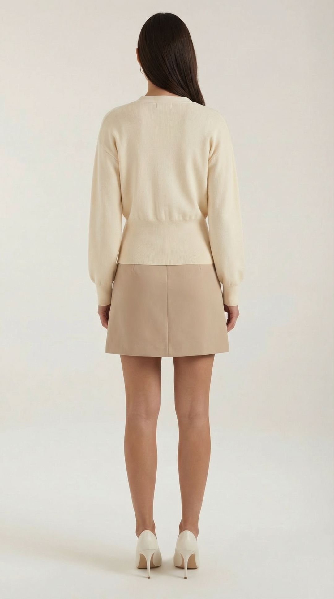 Kathleen Knitted V-Neck Sweater