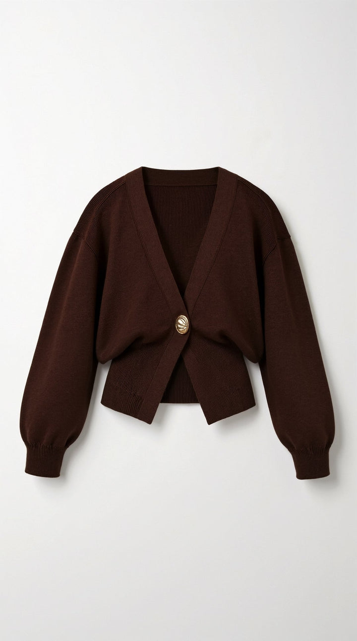 Kathleen Knitted V-Neck Sweater