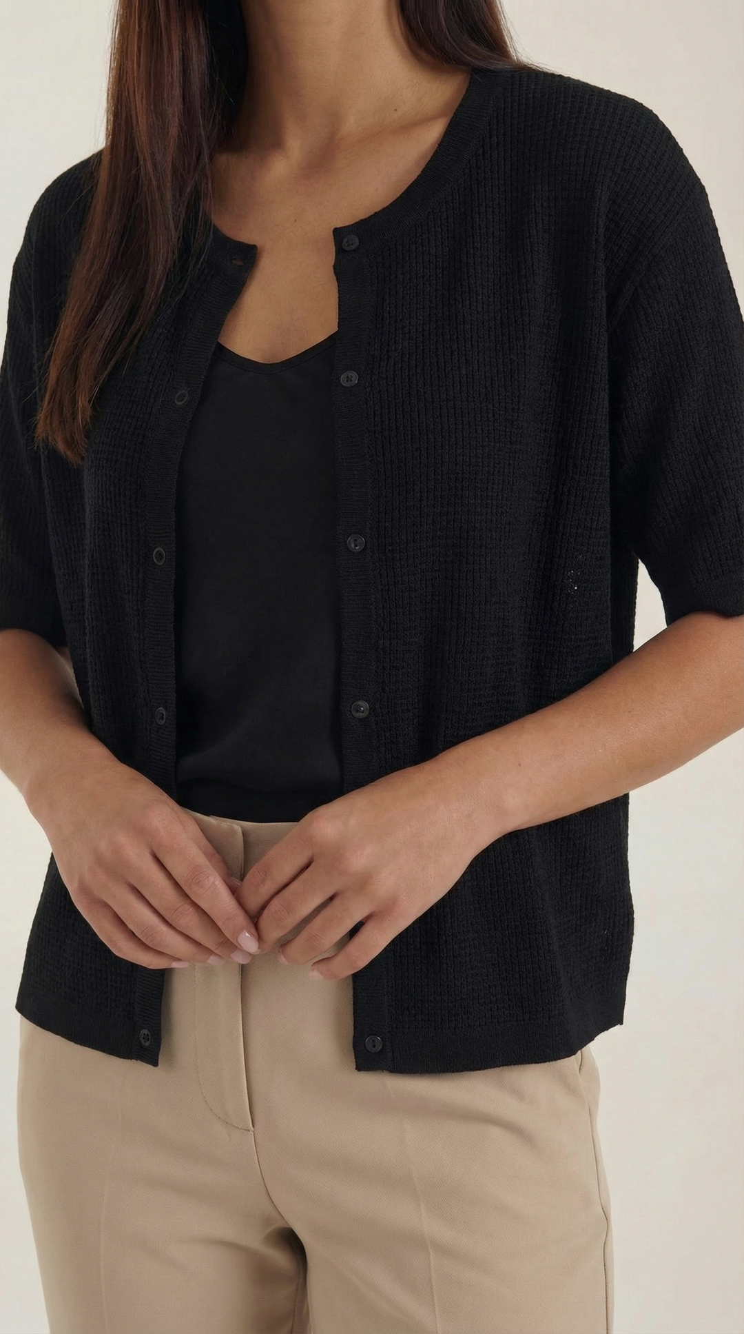 Kathryn Short-Sleeved Cardigan