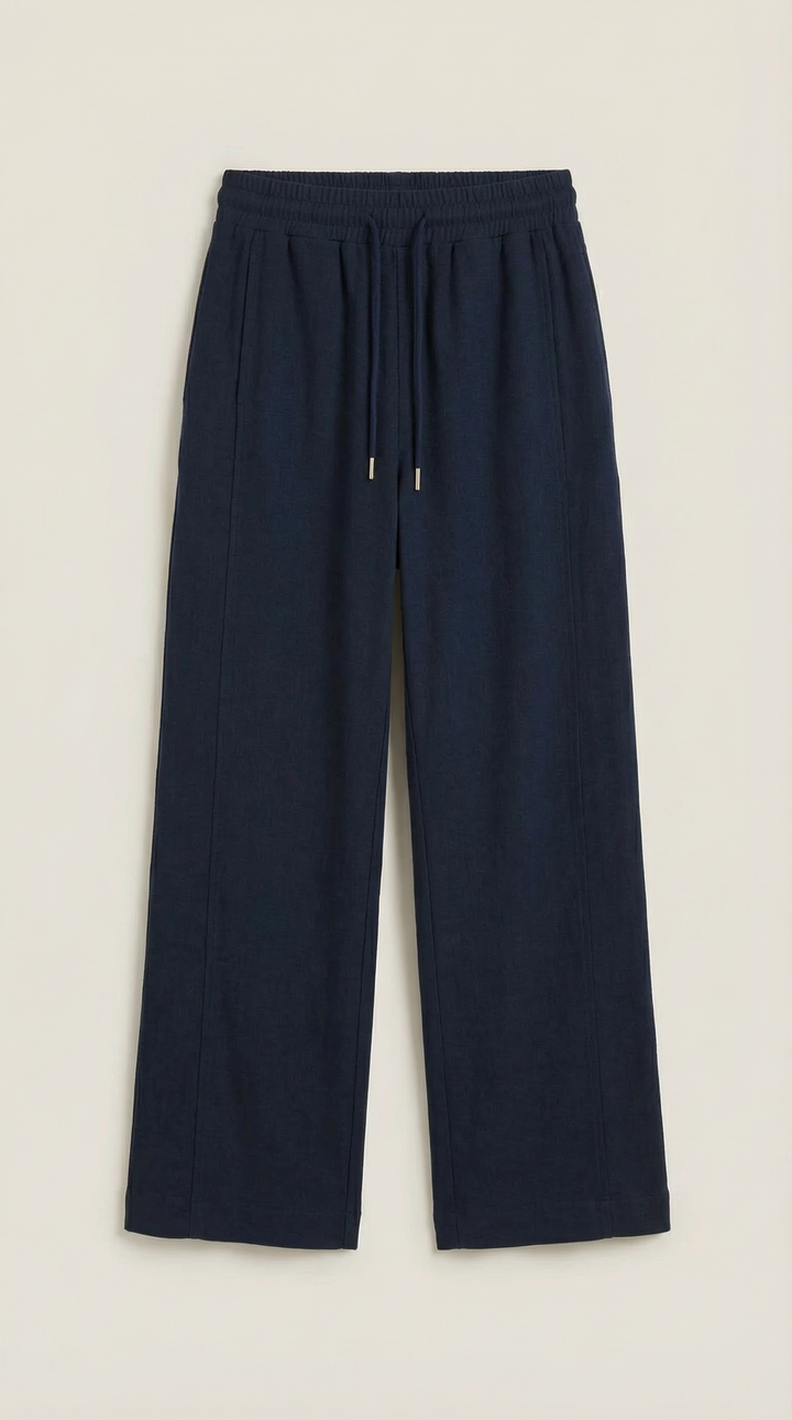 Kendra Wide-Leg Drawstring Pants