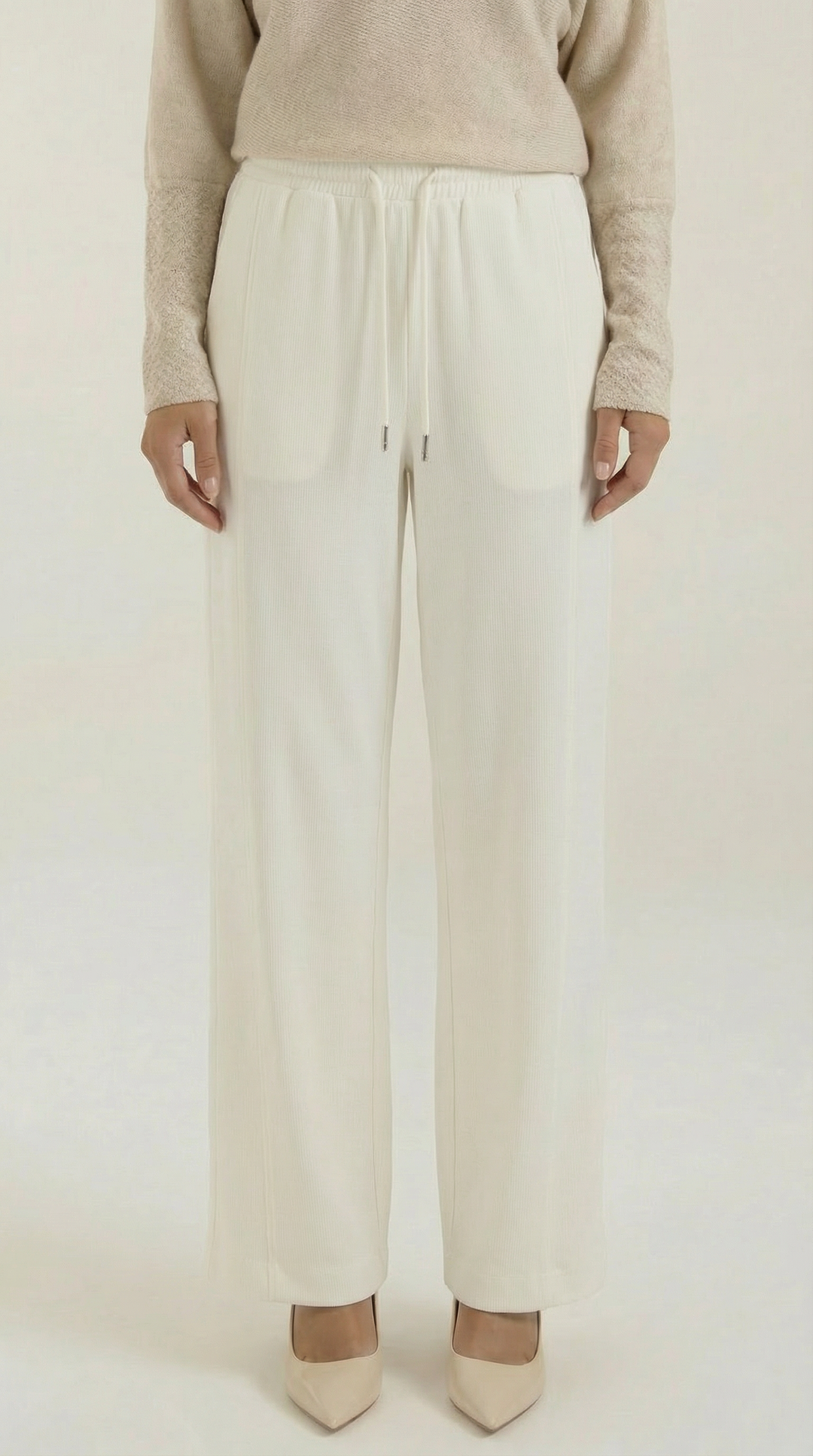 Kendra Wide-Leg Drawstring Pants