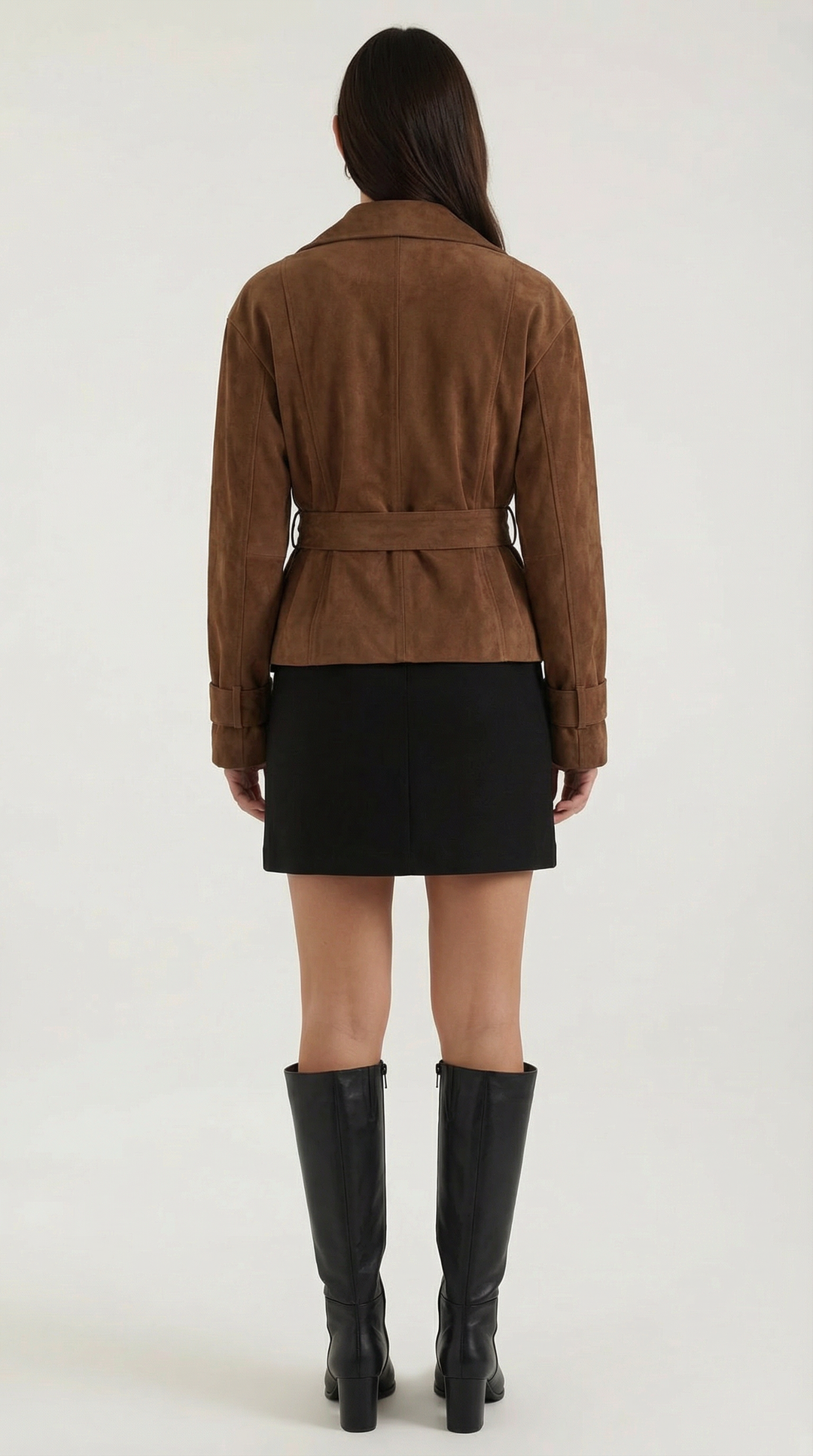 Lily Belted Mini Skirt