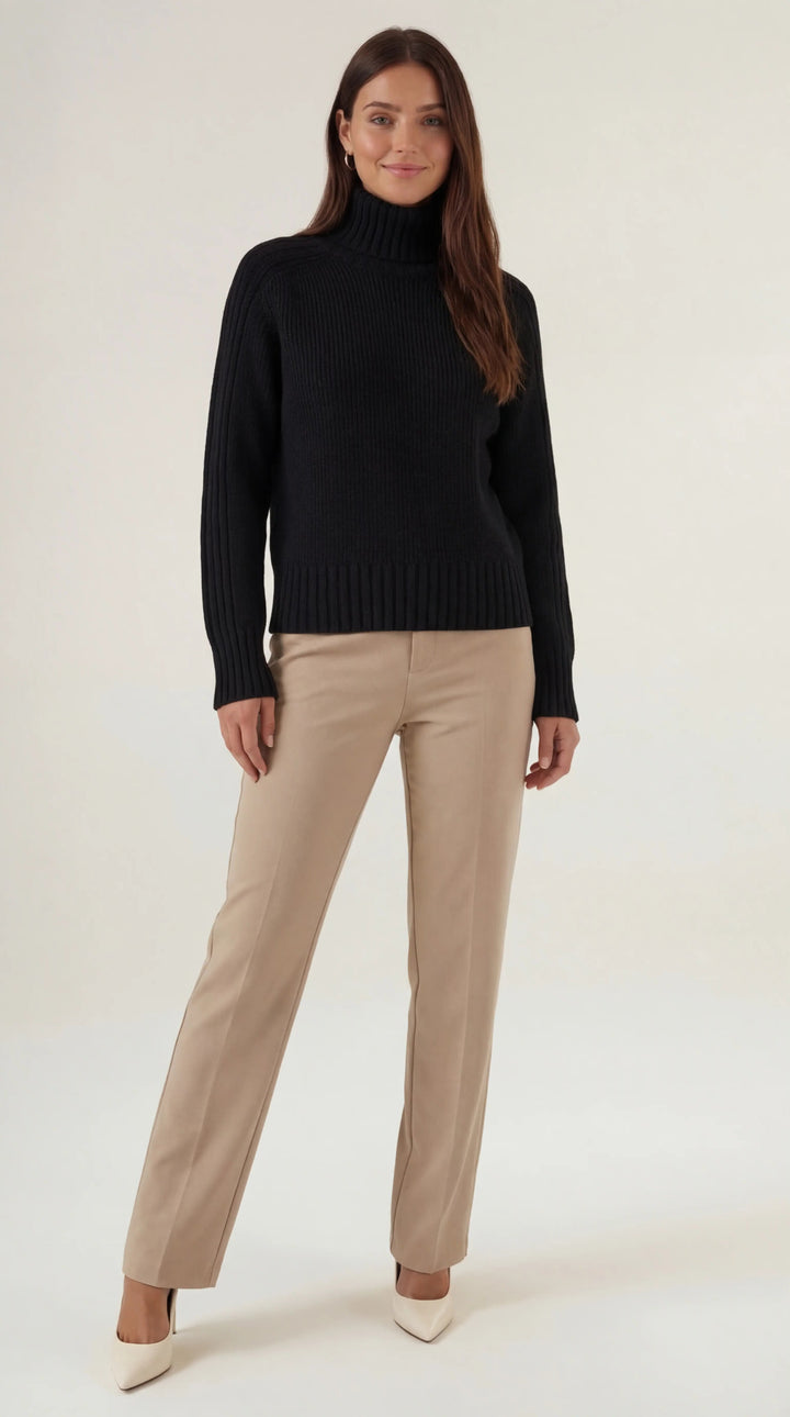 Lois Oversized Turtleneck Sweater