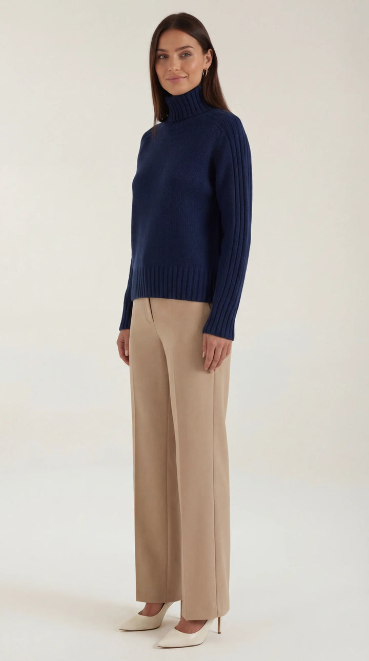 Lois Oversized Turtleneck Sweater