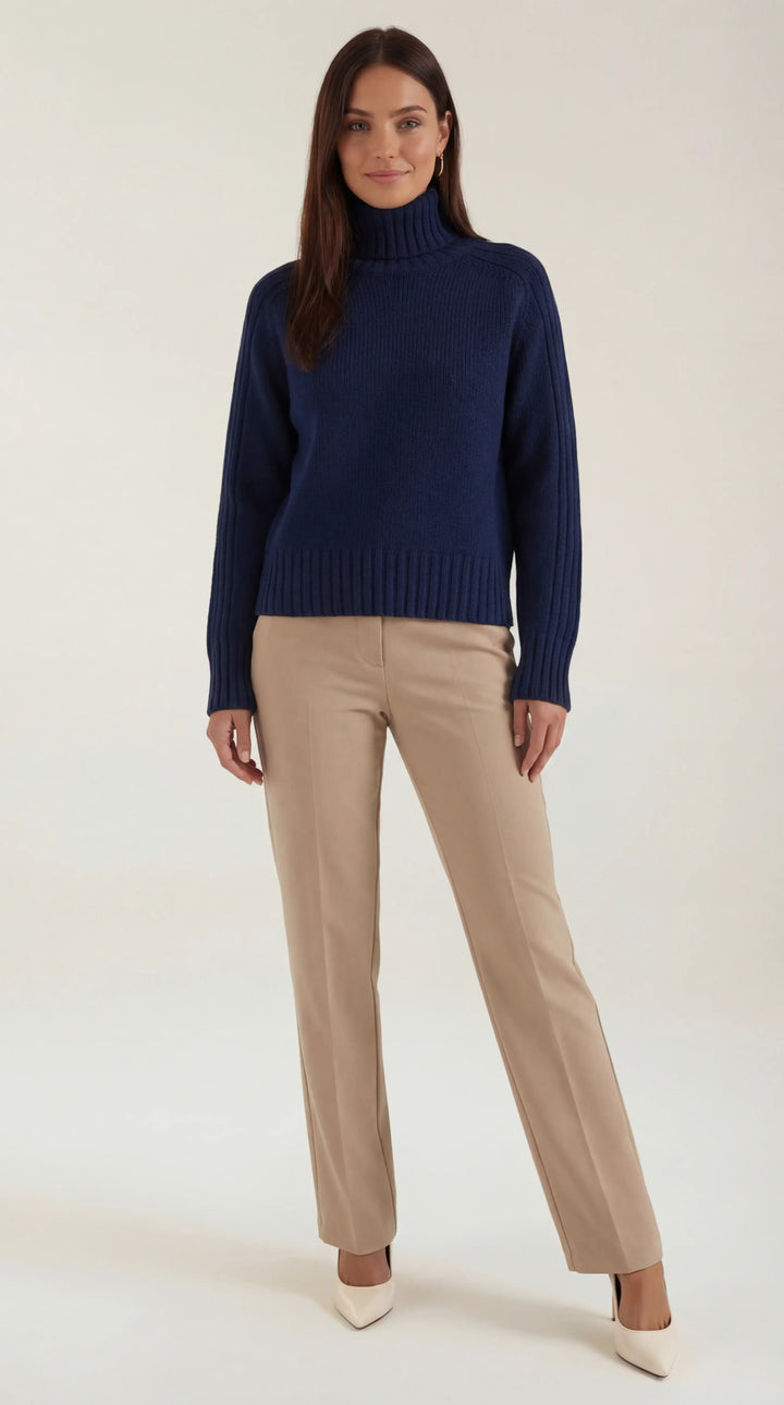 Lois Oversized Turtleneck Sweater