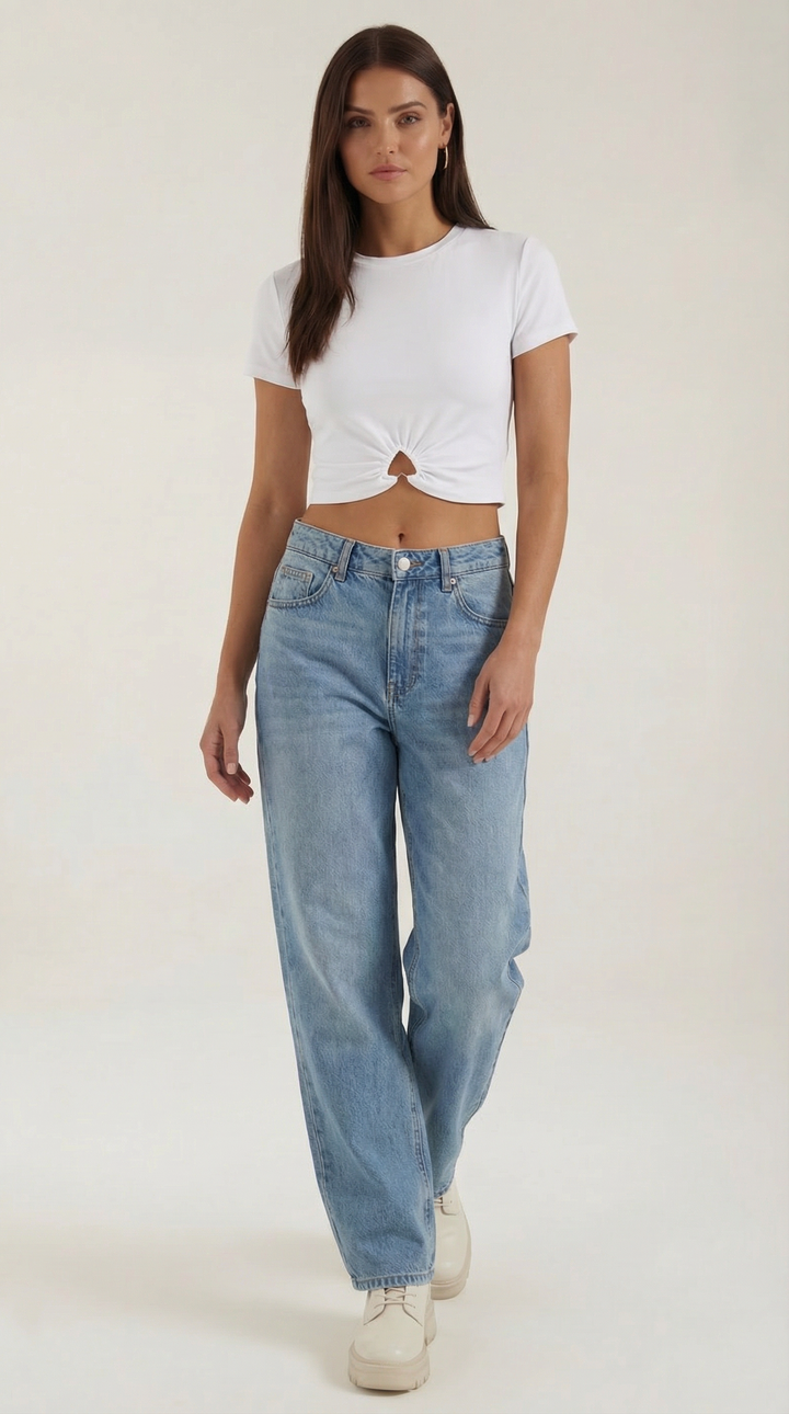 Luna Cropped T-Shirt