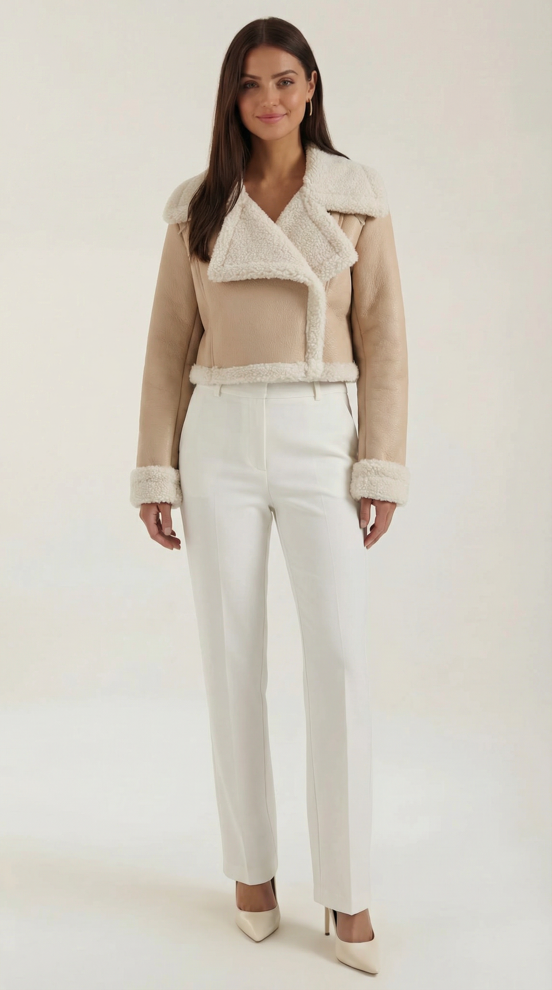 Marie Cropped Fleece Jacket