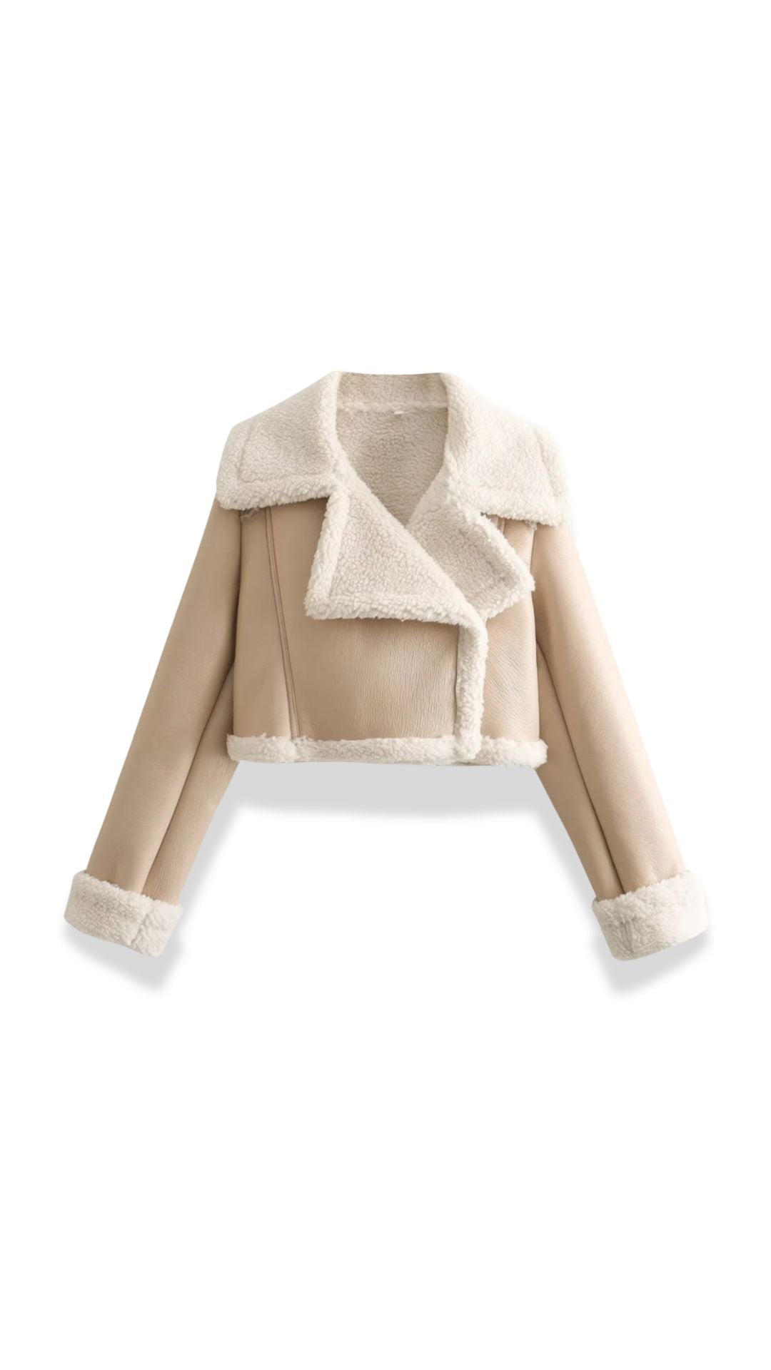 Marie Cropped Fleece Jacket