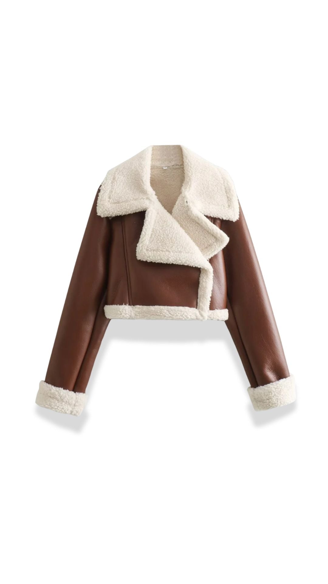 Marie Cropped Fleece Jacket