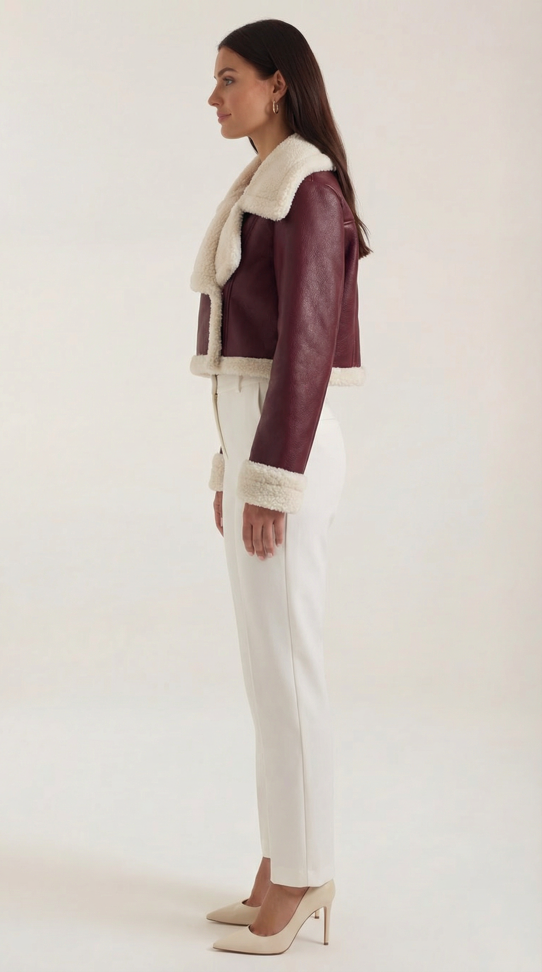 Marie Cropped Fleece Jacket