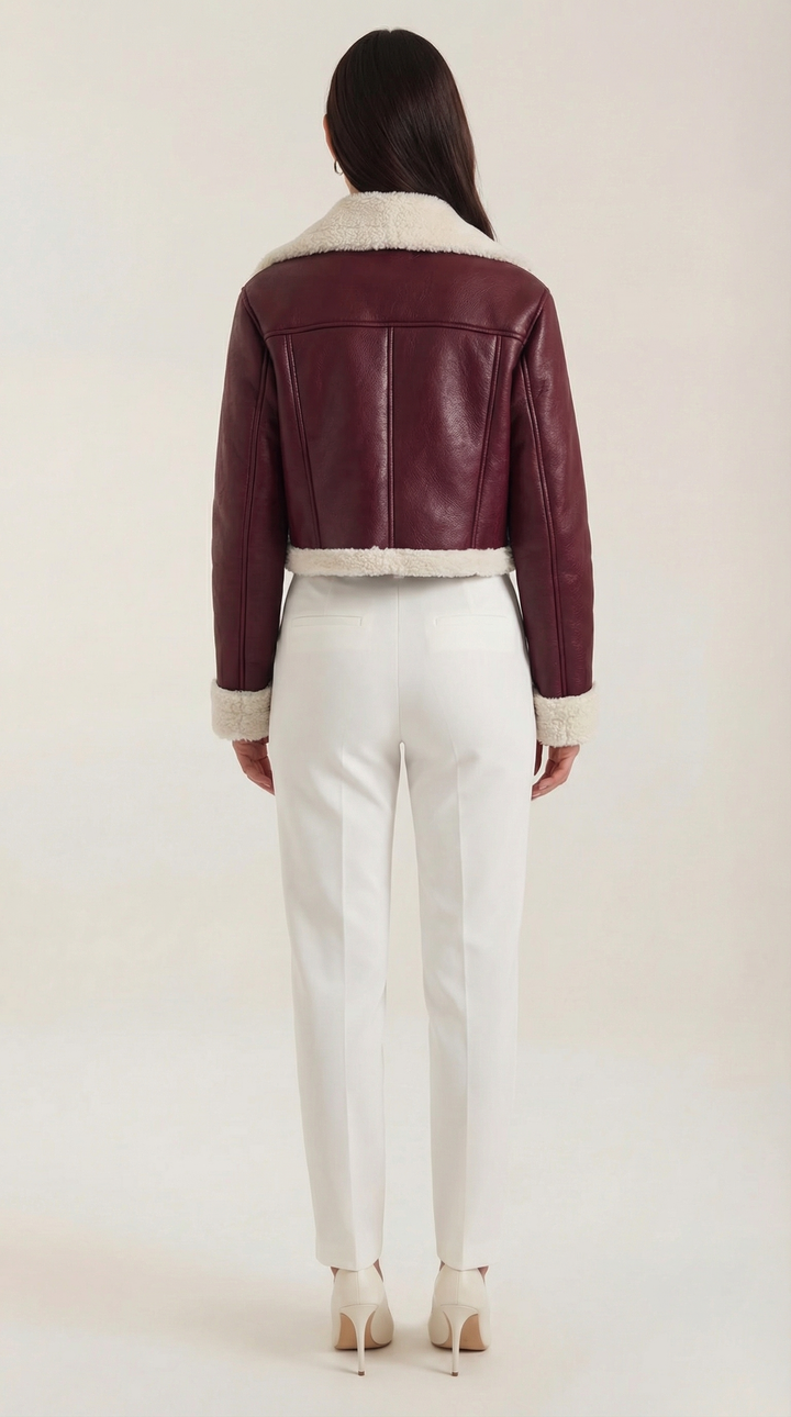 Marie Cropped Fleece Jacket