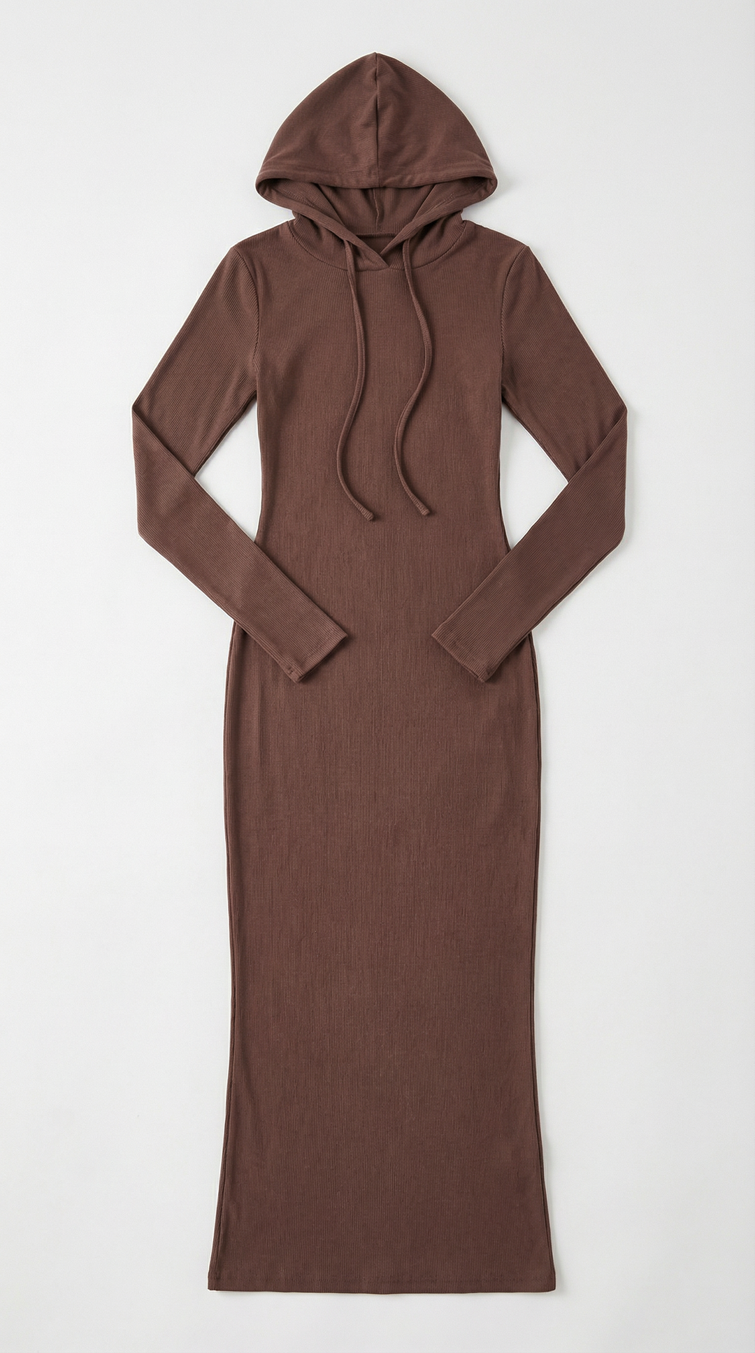 Marilyn Hooded Bodycon Maxi Dress