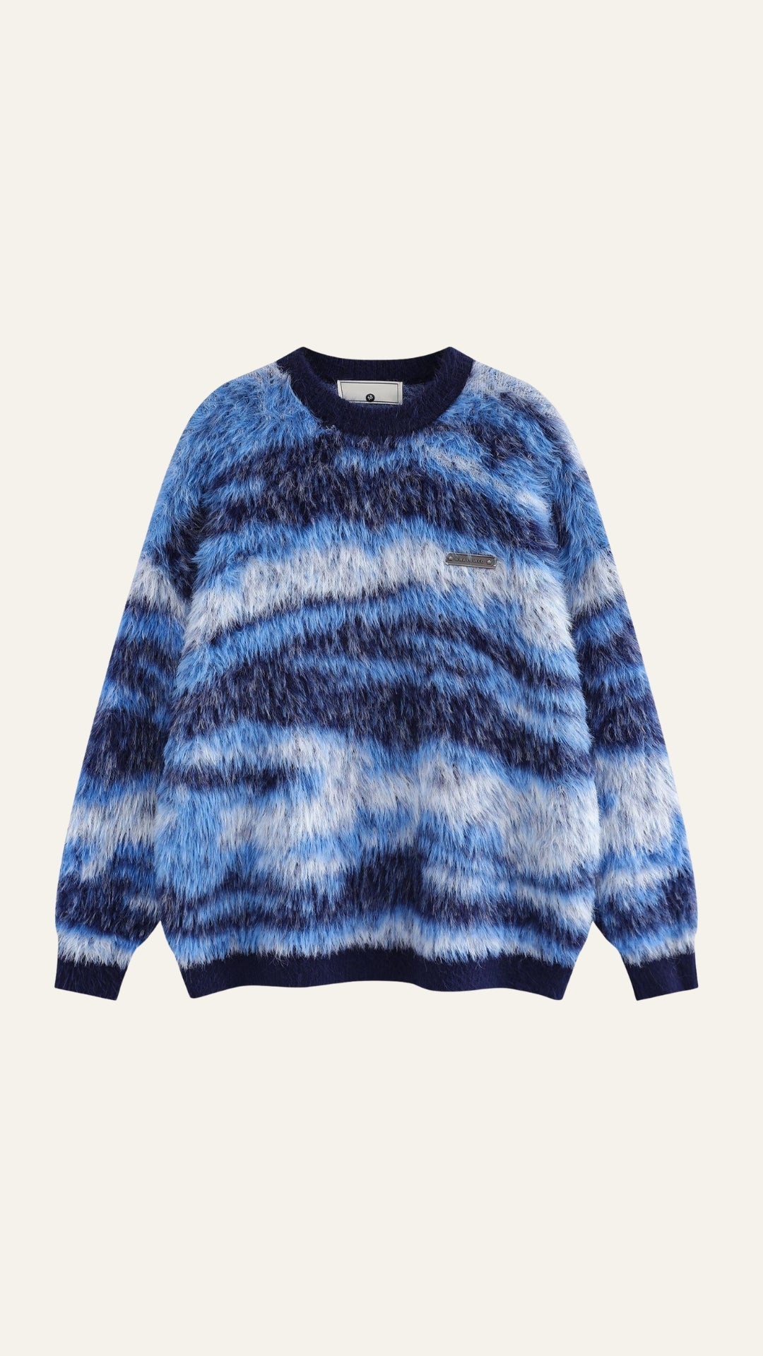 Melanie Long Sleeve Patterned Sweater