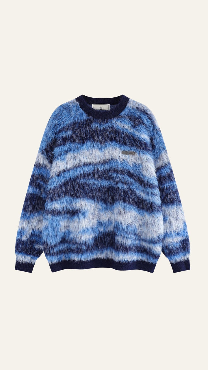 Melanie Long Sleeve Patterned Sweater