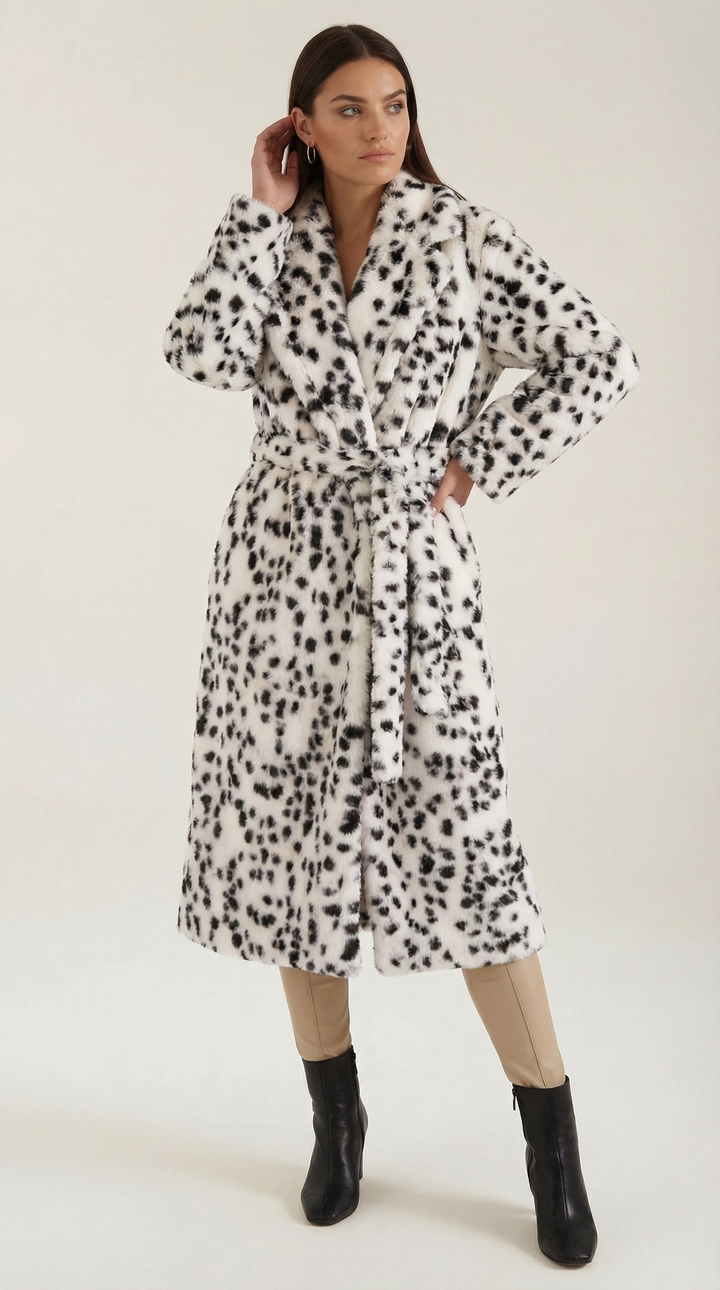 Morgana Long Faux Fur Jacket