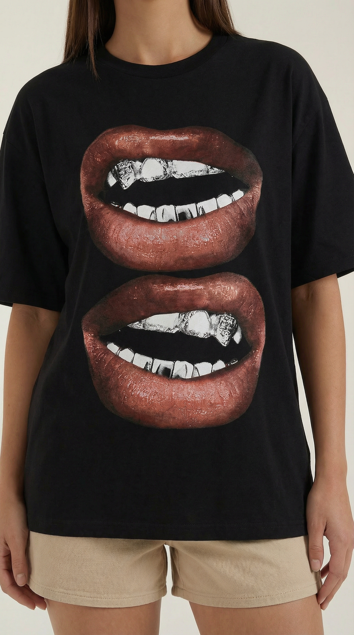 Natalia Oversized Graphic T-Shirt