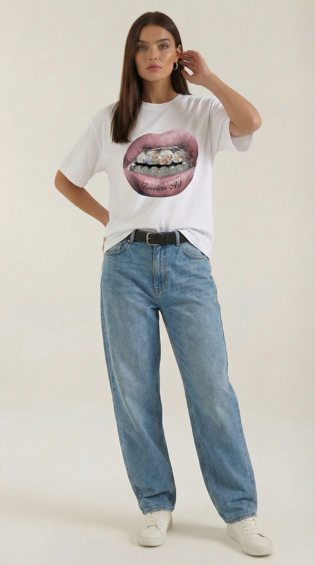 Natalia Oversized Graphic T-Shirt