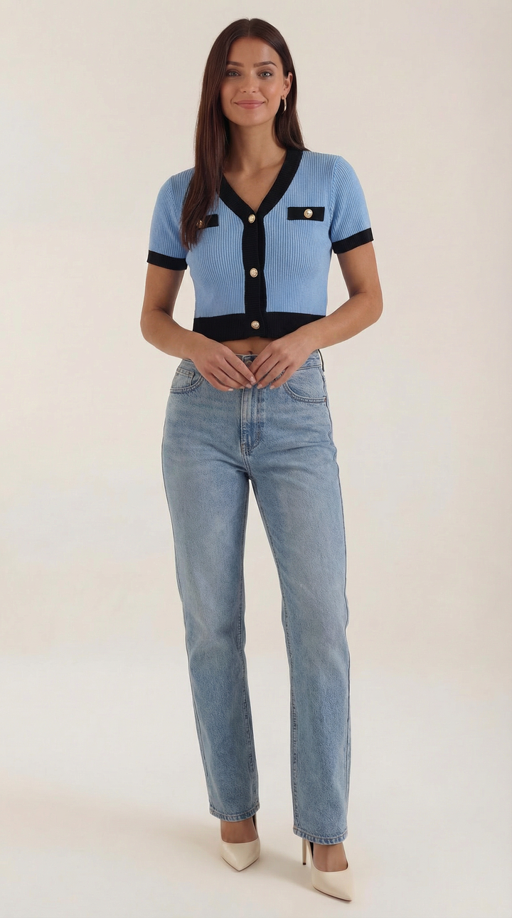 Nerina Short Sleeve Top