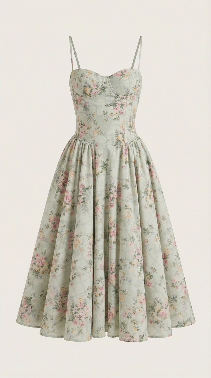 Robe midi corset Odette