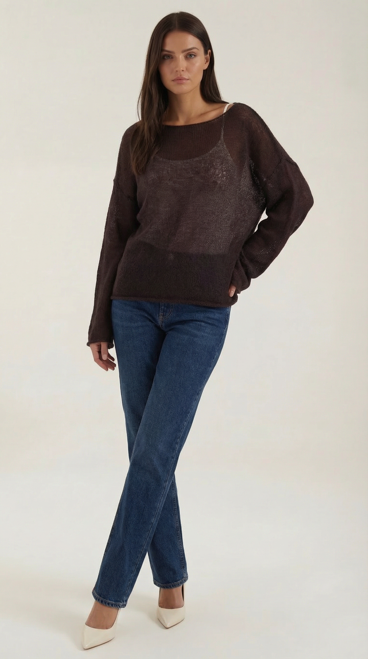 Pam Oversized Knit Top