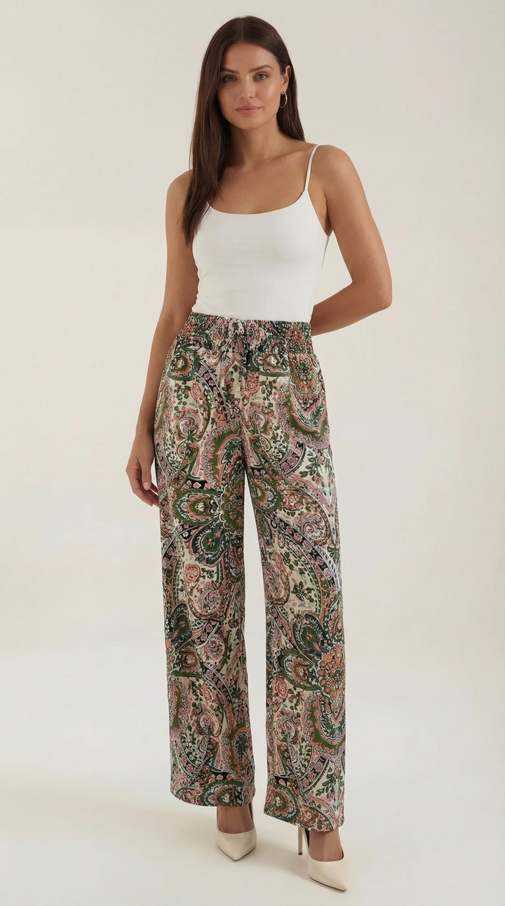 Pam Paisley Pants