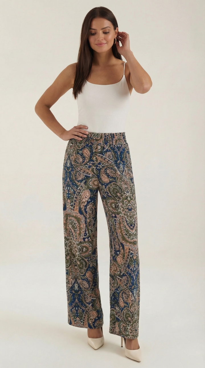 Pam Paisley Pants