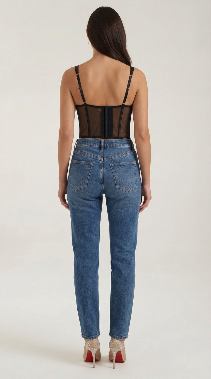 Penelope Corset Crop Top