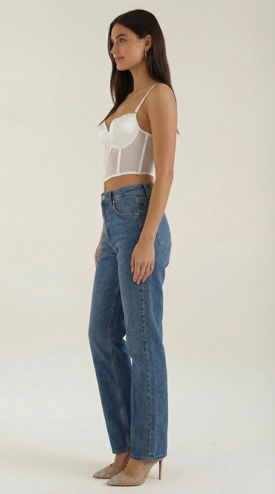 Penelope Corset Crop Top