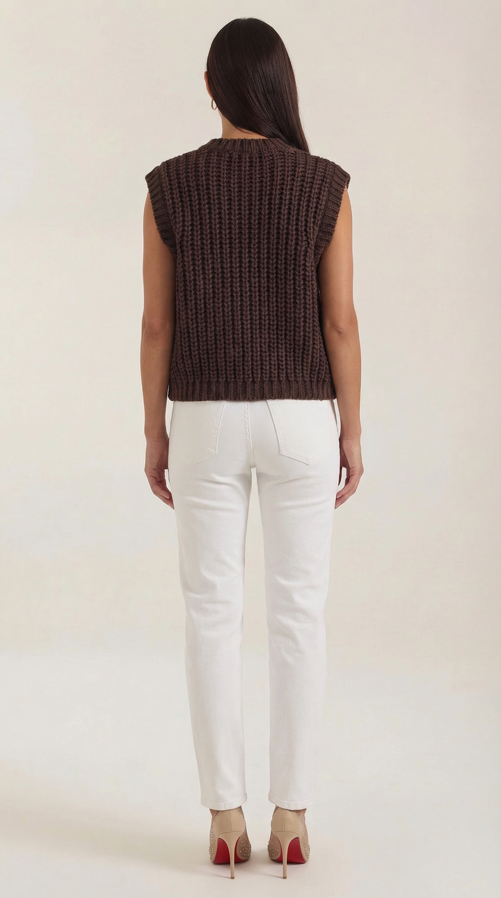 Philomena Knitted Waistcoat