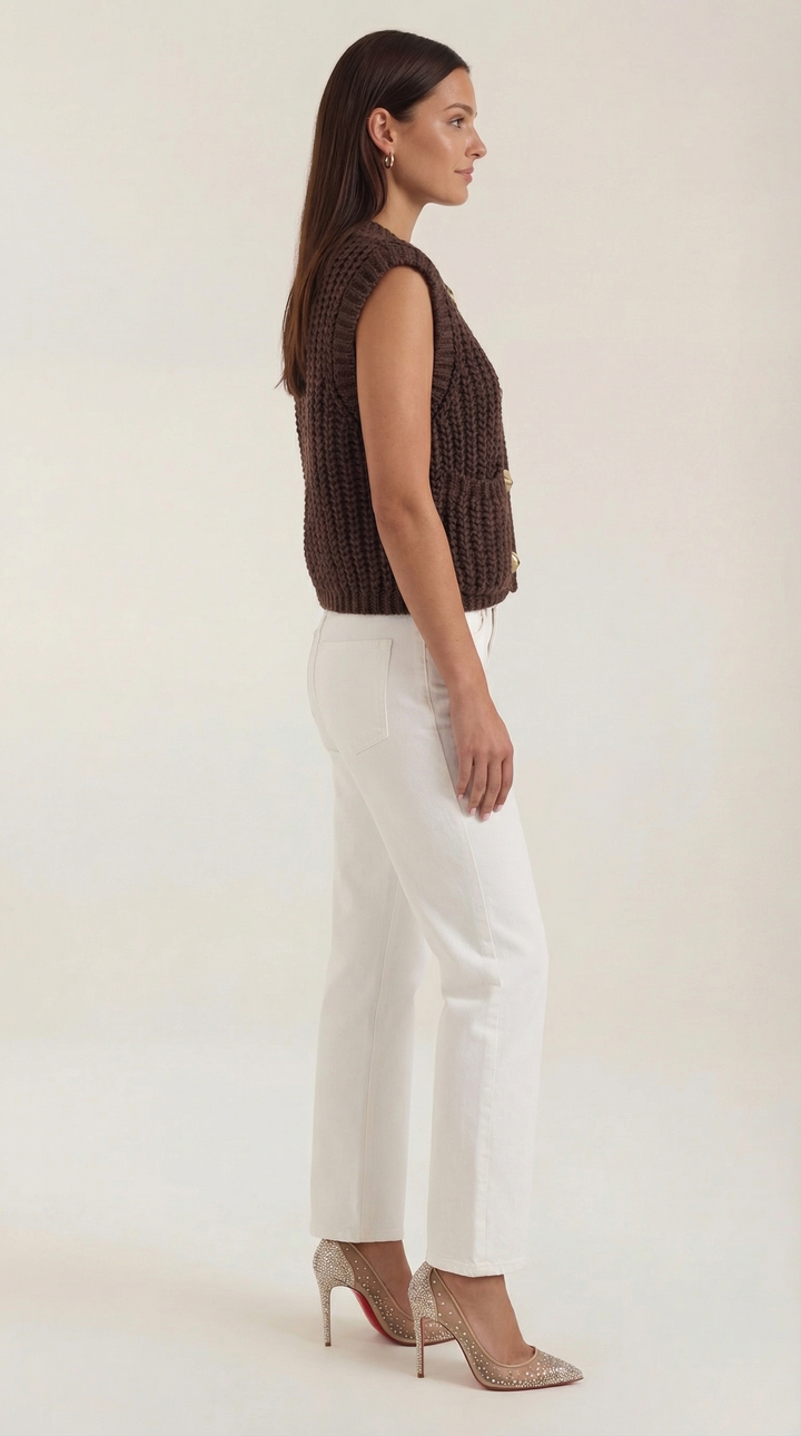 Philomena Knitted Waistcoat