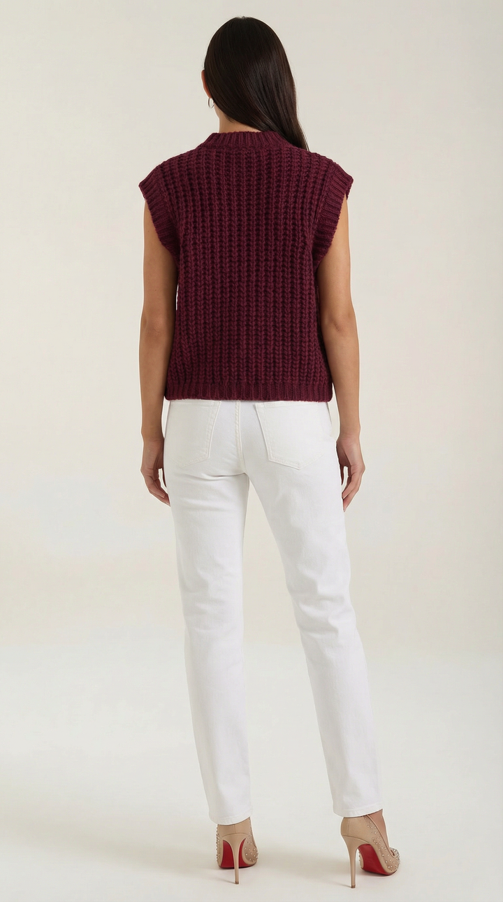 Philomena Knitted Waistcoat