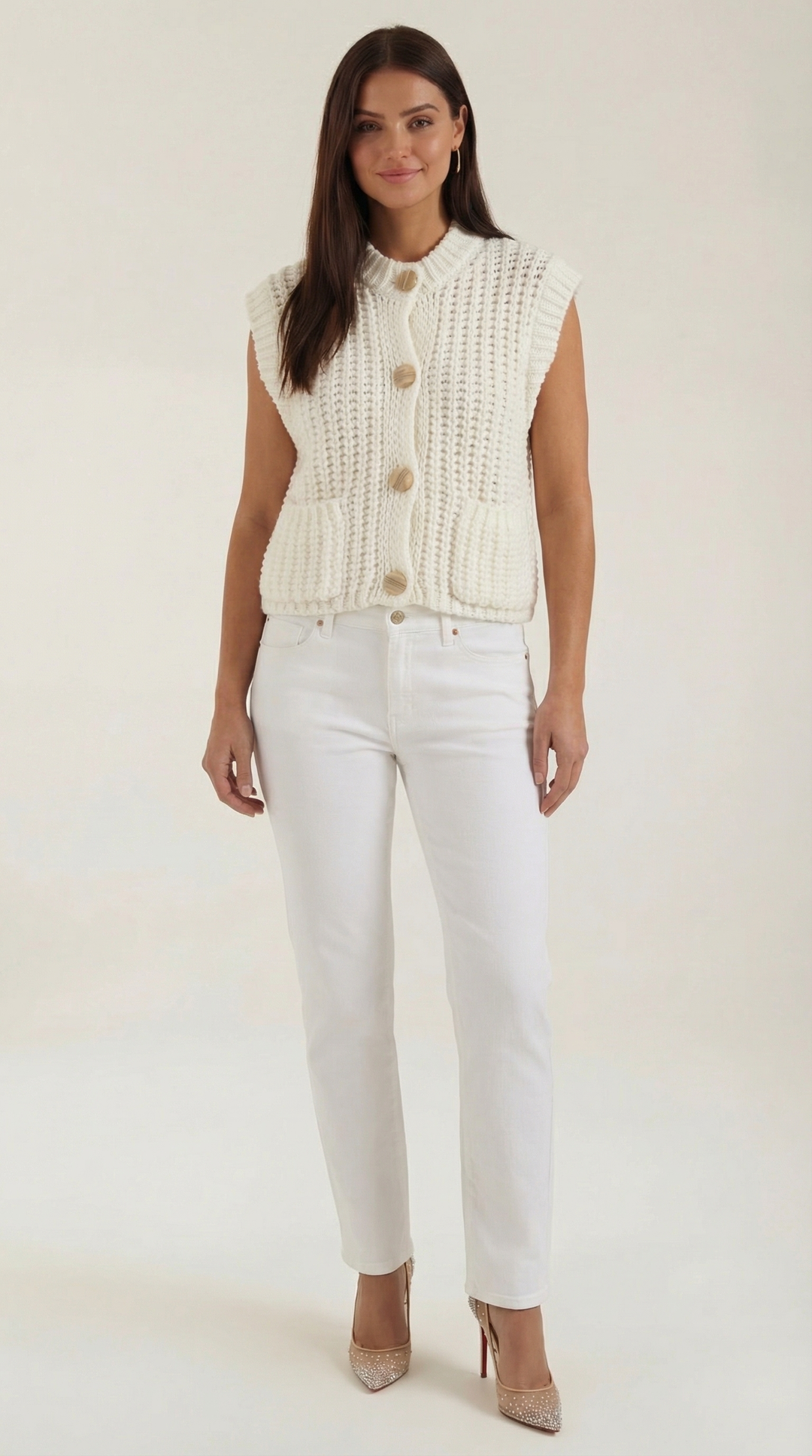 Philomena Knitted Waistcoat