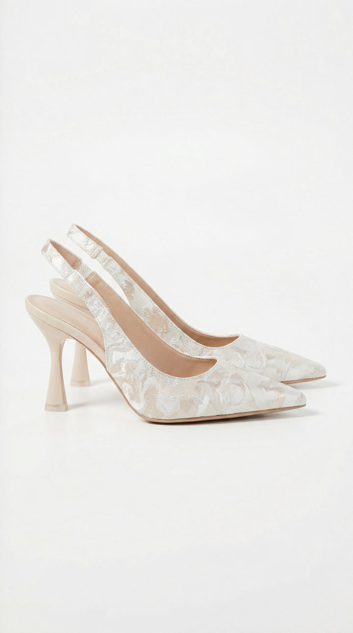 Rachel Lace Heeled Sandals