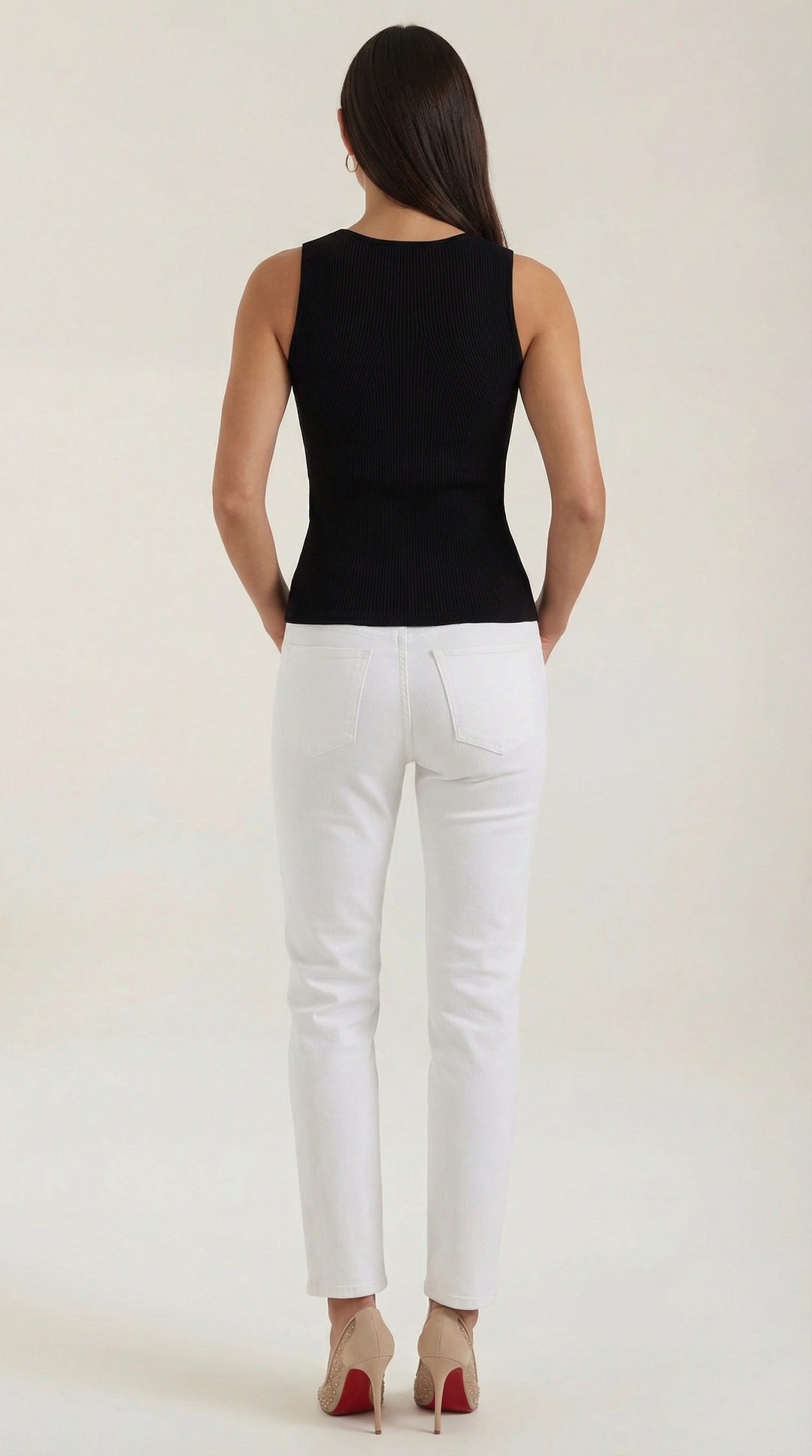 Rain Ribbed Tank Top