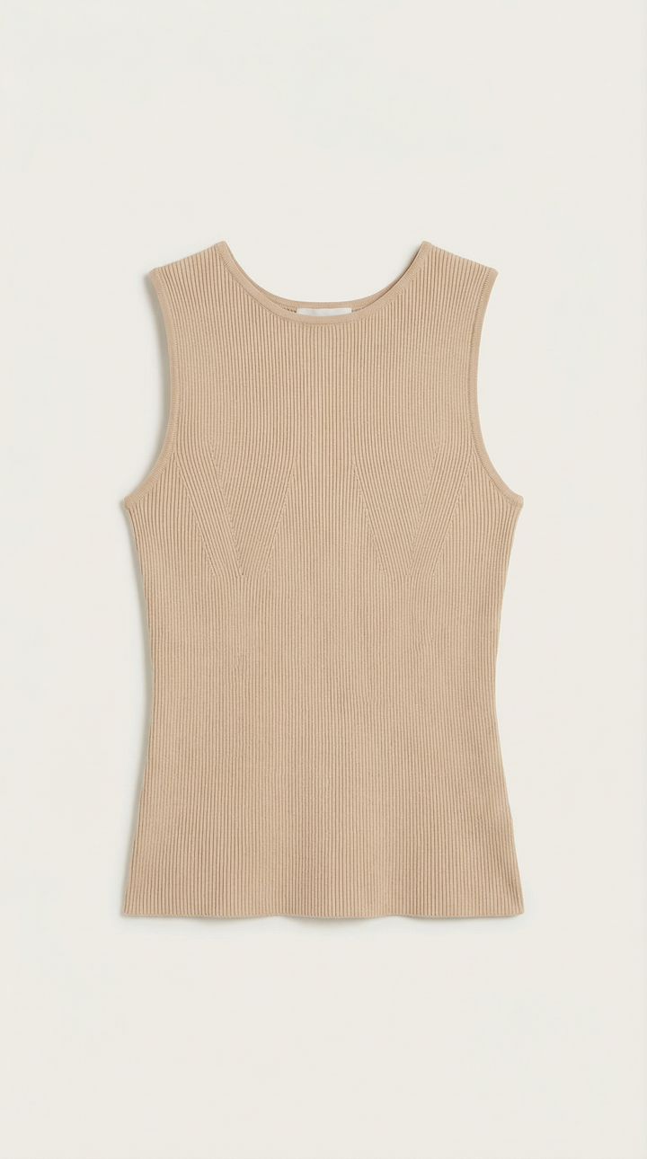 Rain Ribbed Tank Top