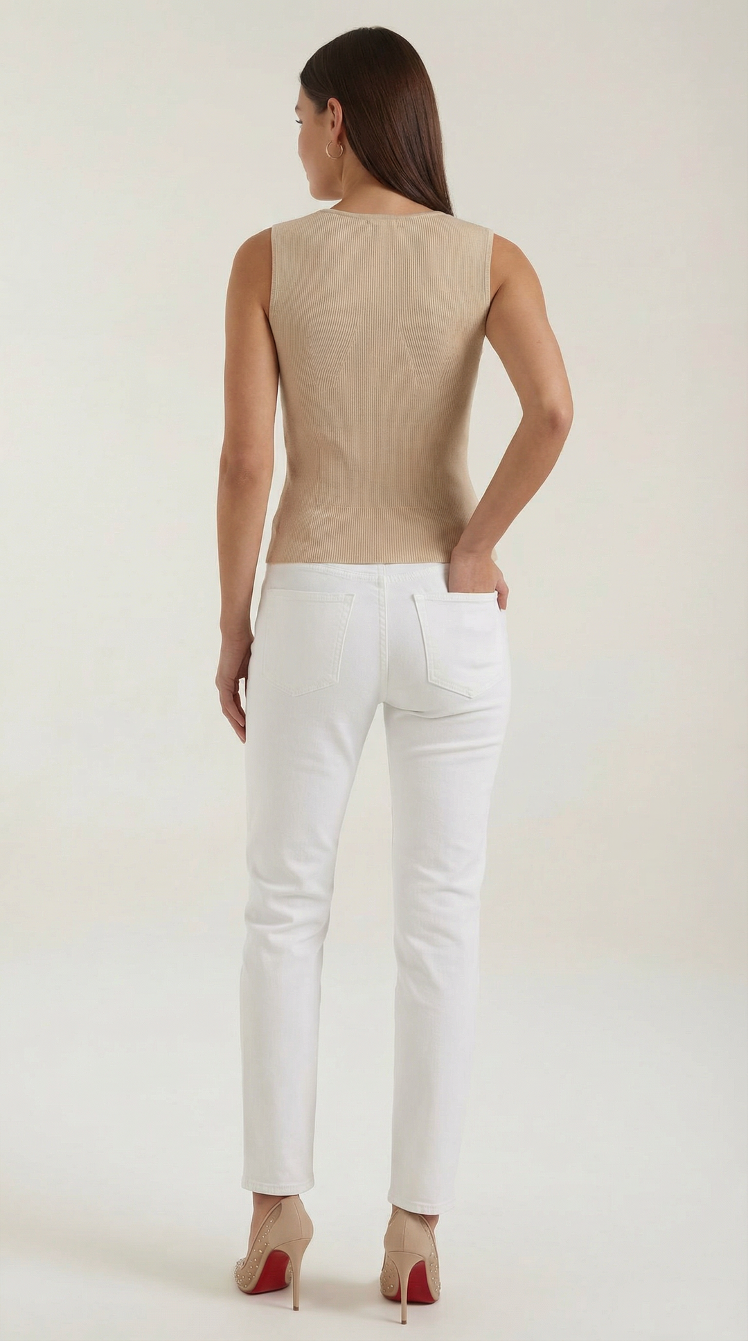 Rain Ribbed Tank Top