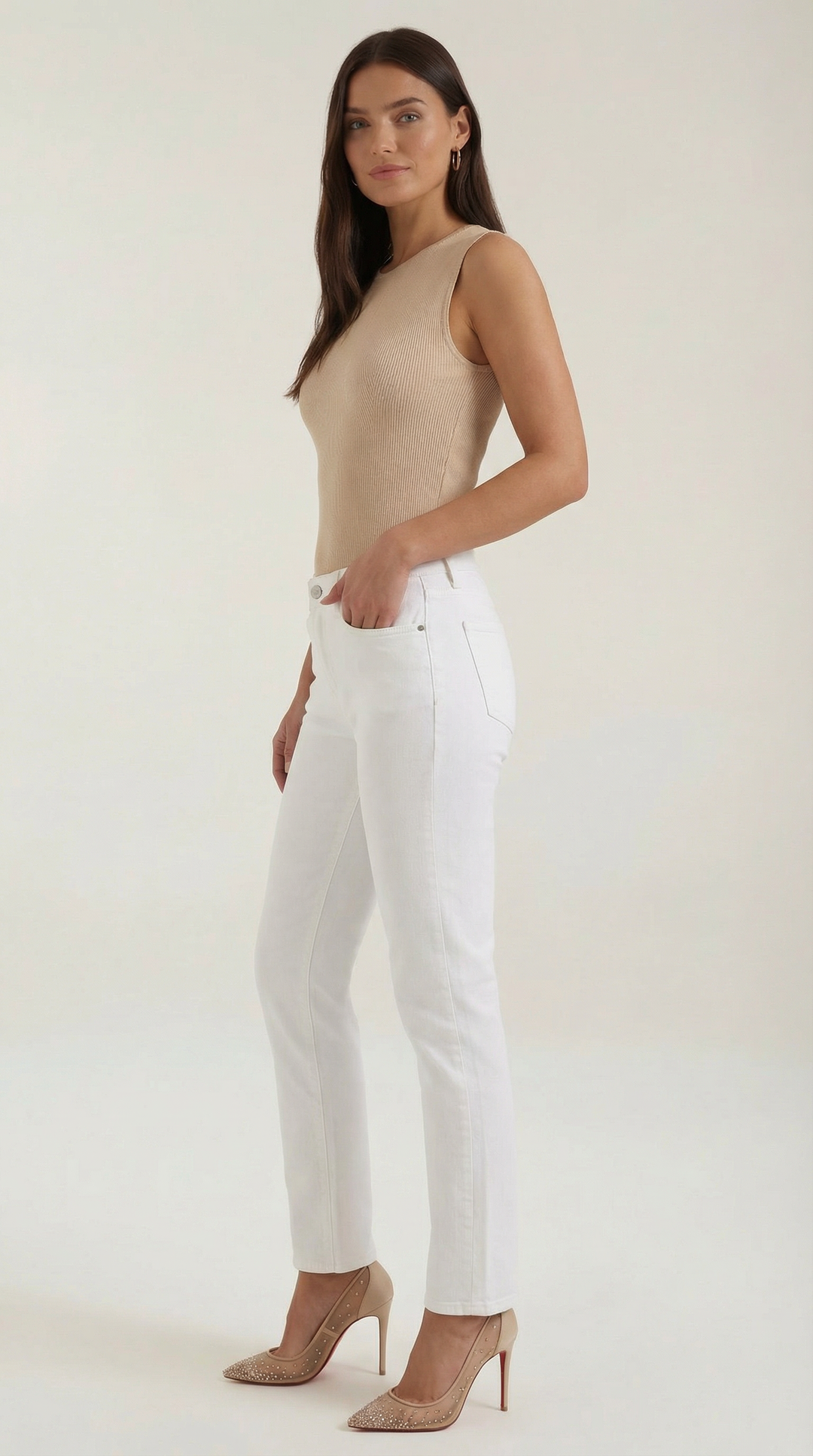 Rain Ribbed Tank Top