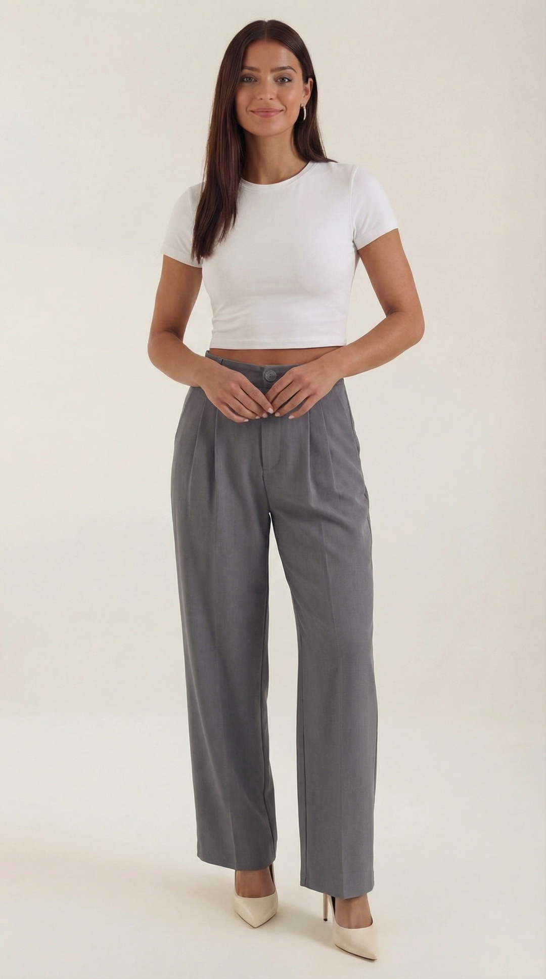 Rebecca Wide-Leg Office Trousers
