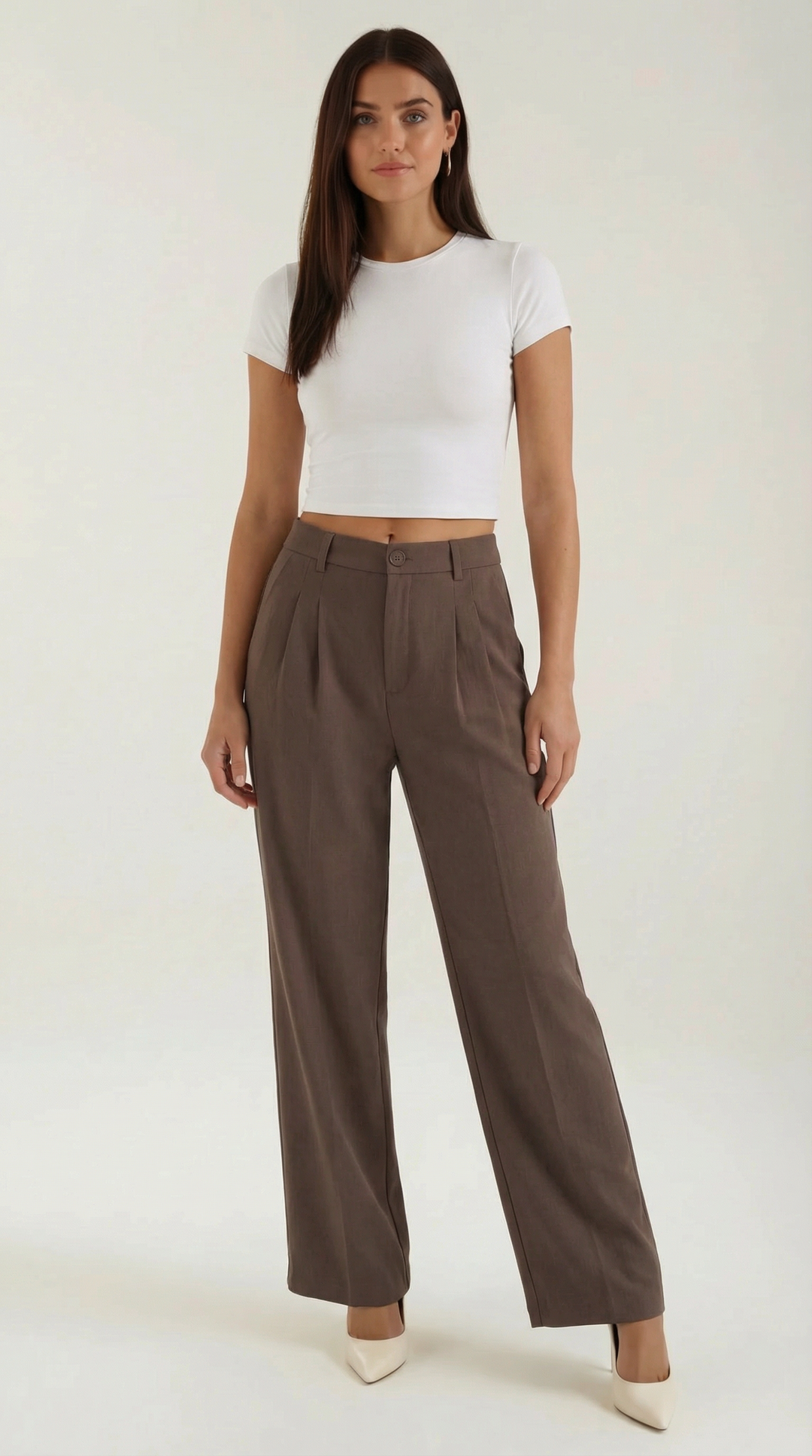 Rebecca Wide-Leg Office Trousers