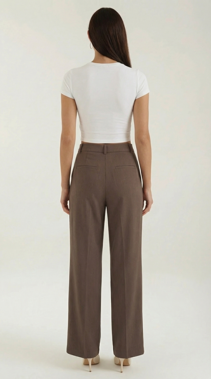 Rebecca Wide-Leg Office Trousers