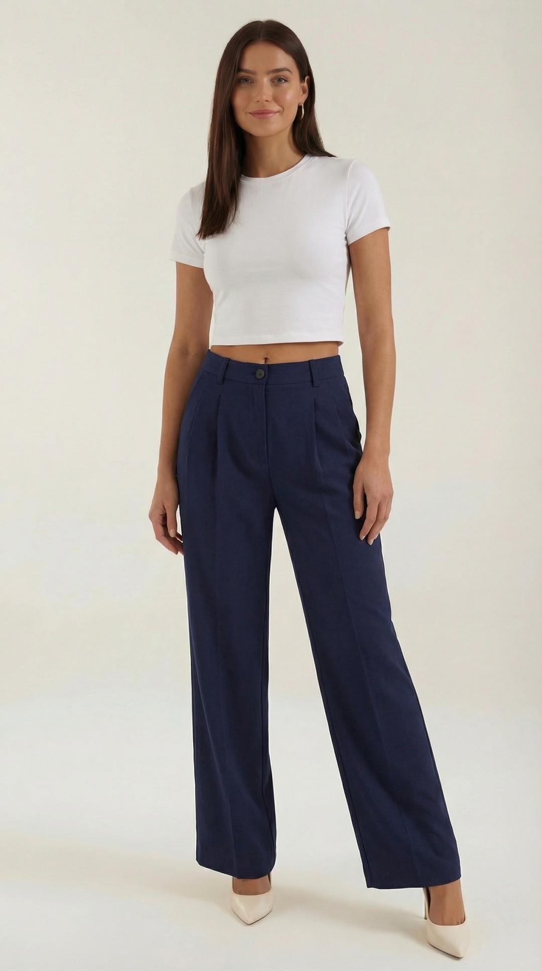 Rebecca Wide-Leg Office Trousers