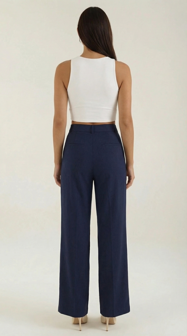 Rebecca Wide-Leg Office Trousers