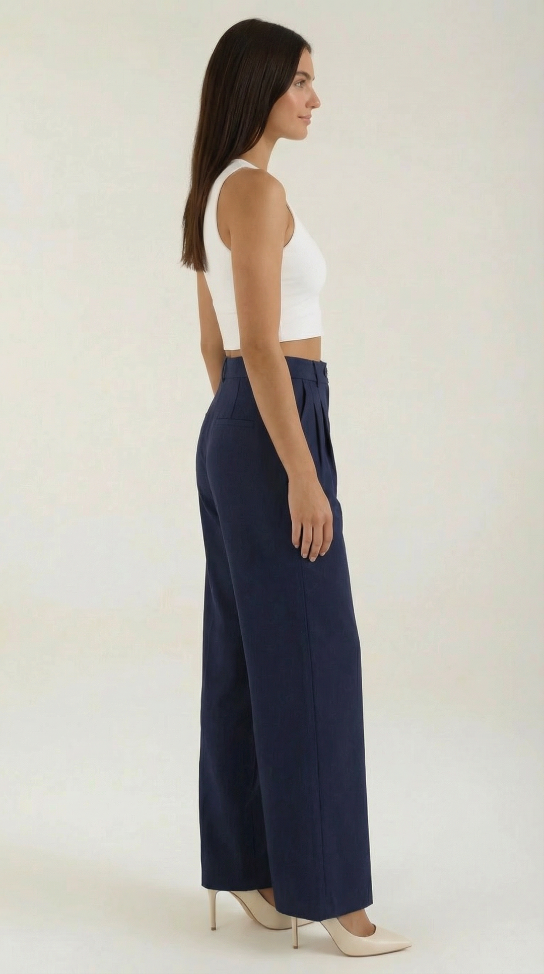 Rebecca Wide-Leg Office Trousers