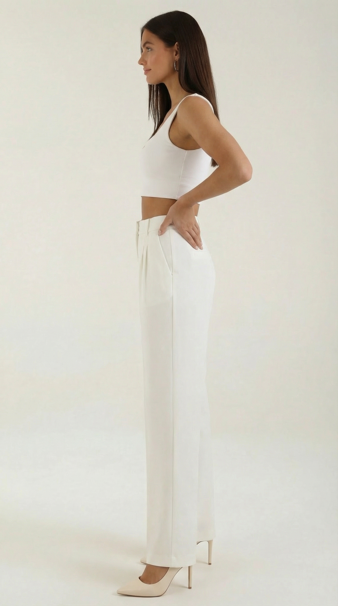 Rebecca Wide-Leg Office Trousers