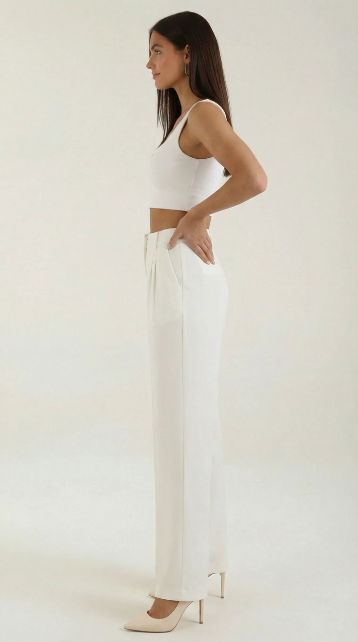 Rebecca Wide-Leg Office Trousers