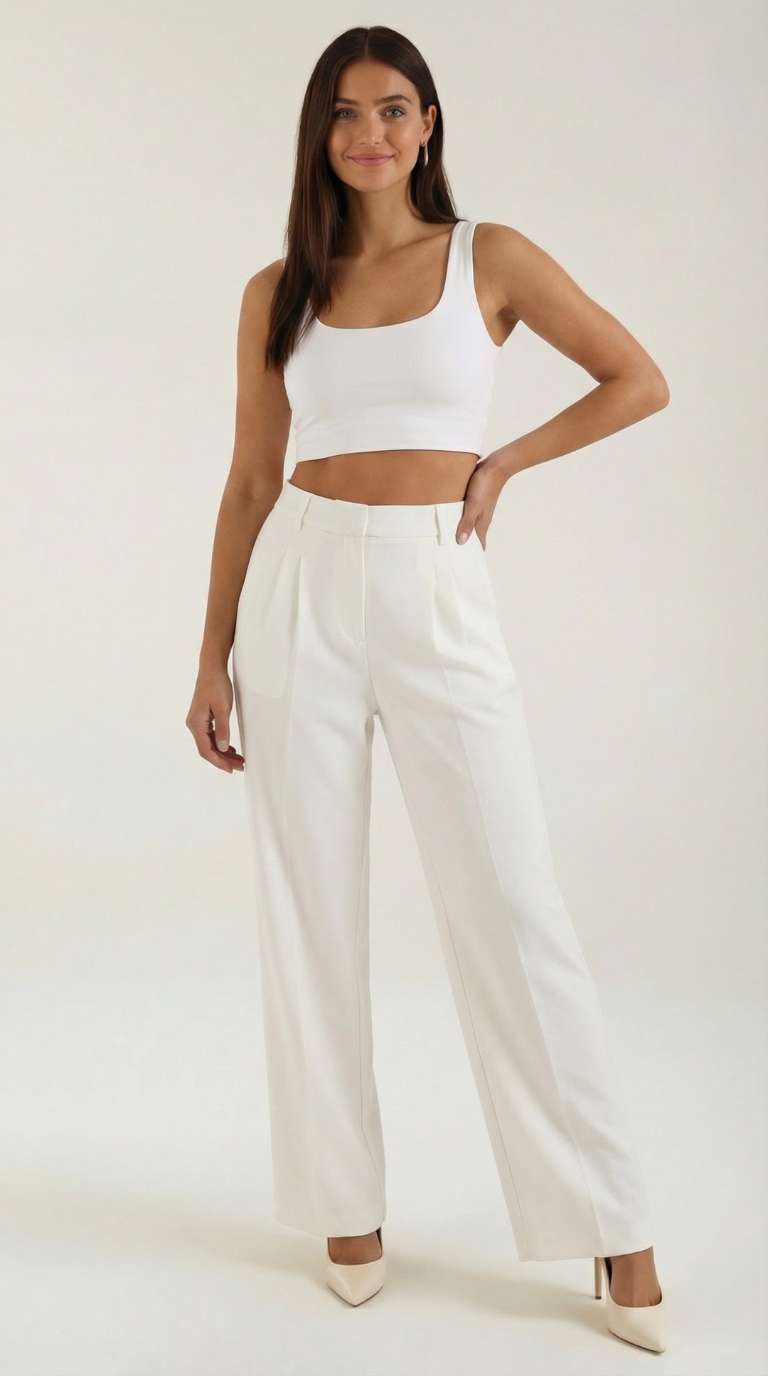 Rebecca Wide-Leg Office Trousers