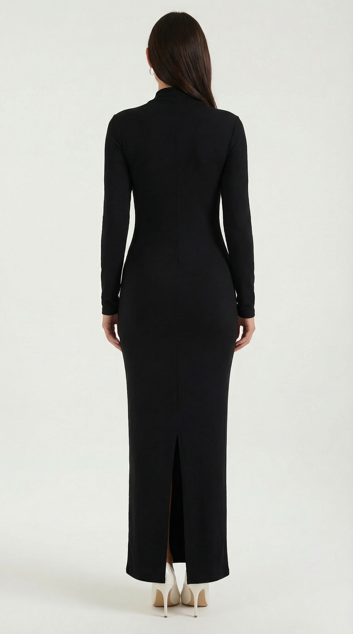 Roberta Long Sleeve Bodycon Maxi Dress