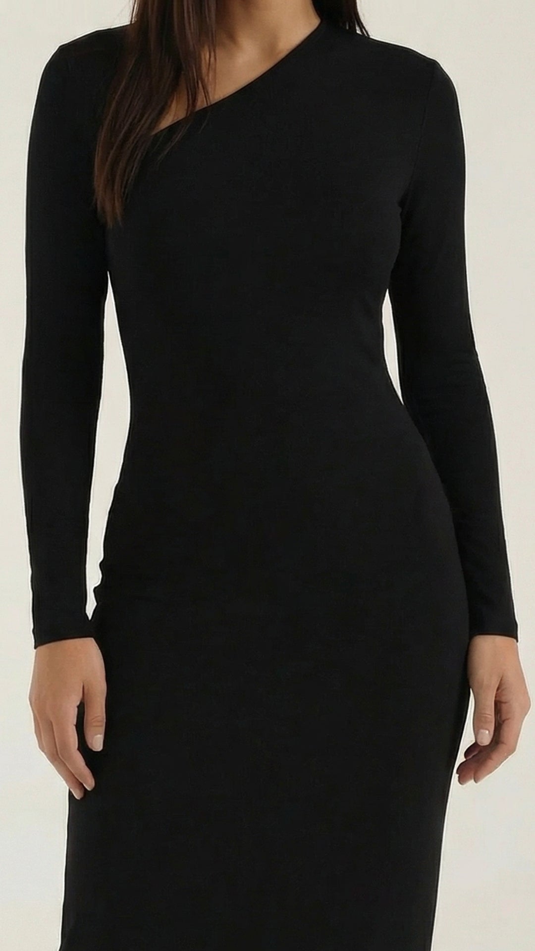 Roberta Long Sleeve Bodycon Maxi Dress