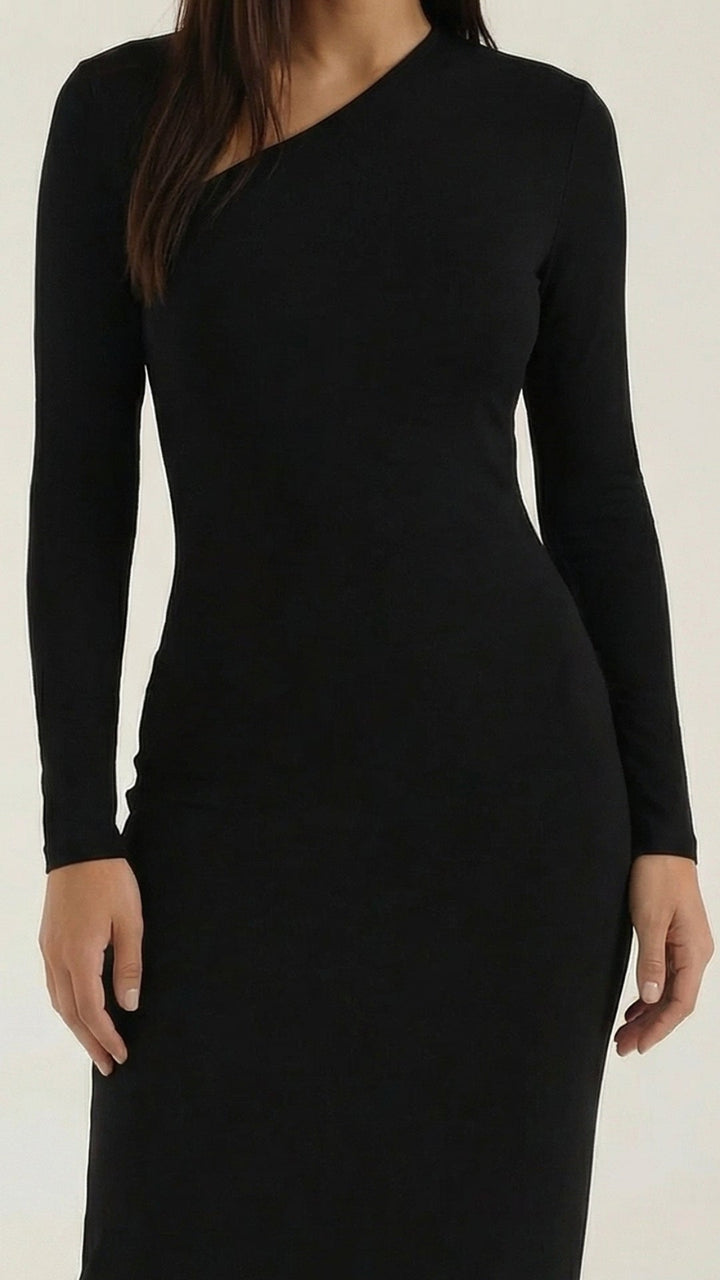 Roberta Long Sleeve Bodycon Maxi Dress